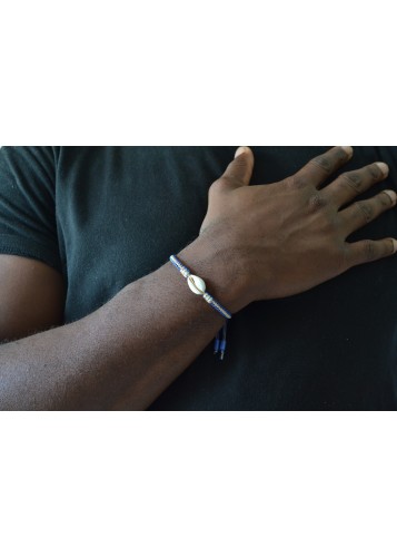 Bracelet réglable surmonté de Cauris