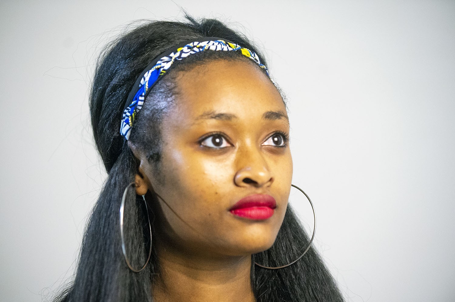 Serre-tête en Wax à motifs africains