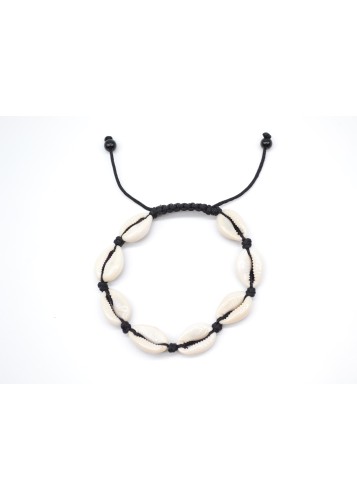Bracelet en coquillages Cauris unisexe
