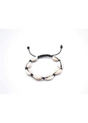 Bracelet en coquillages Cauris unisexe