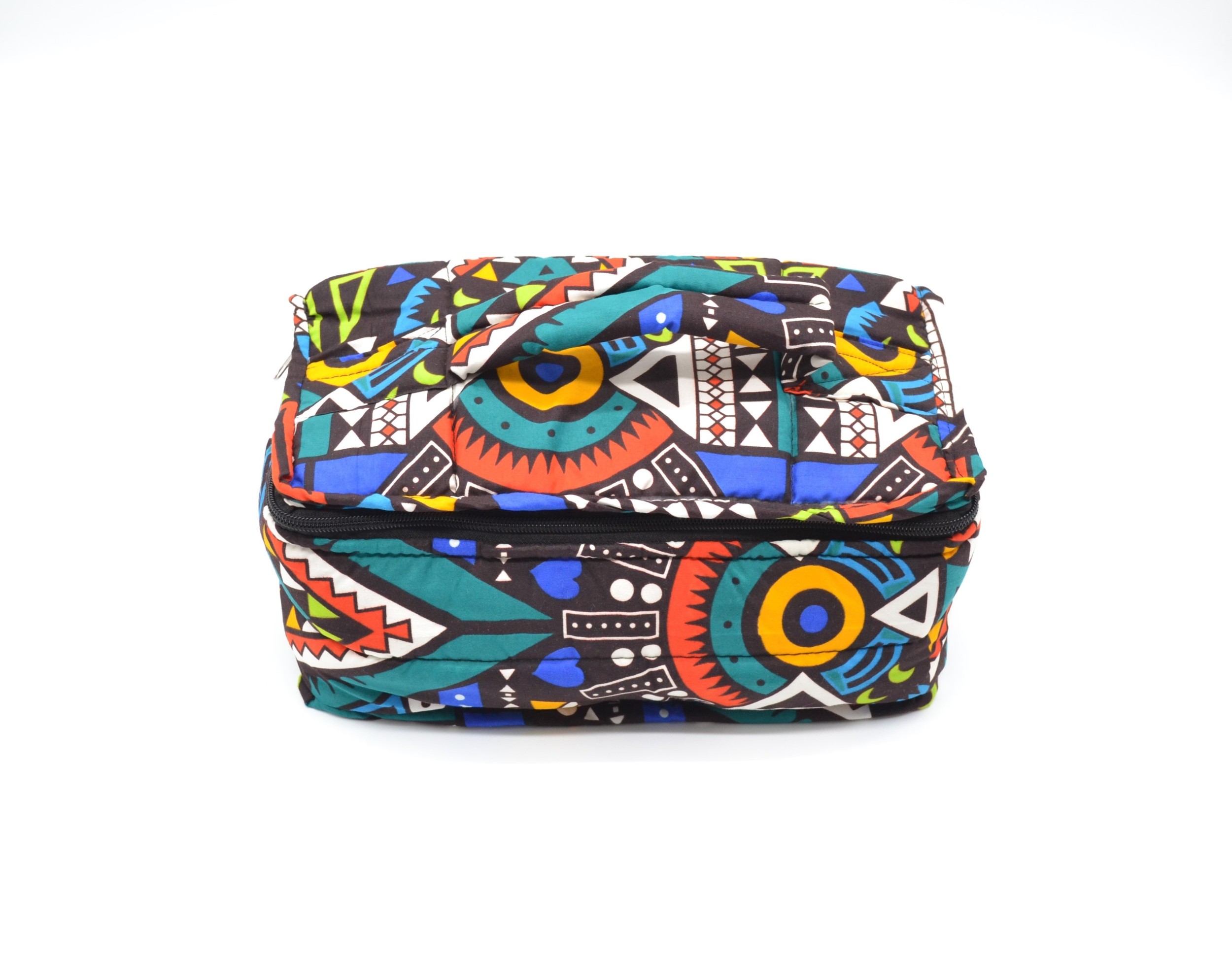 Trousse de toilette en tissu Wax