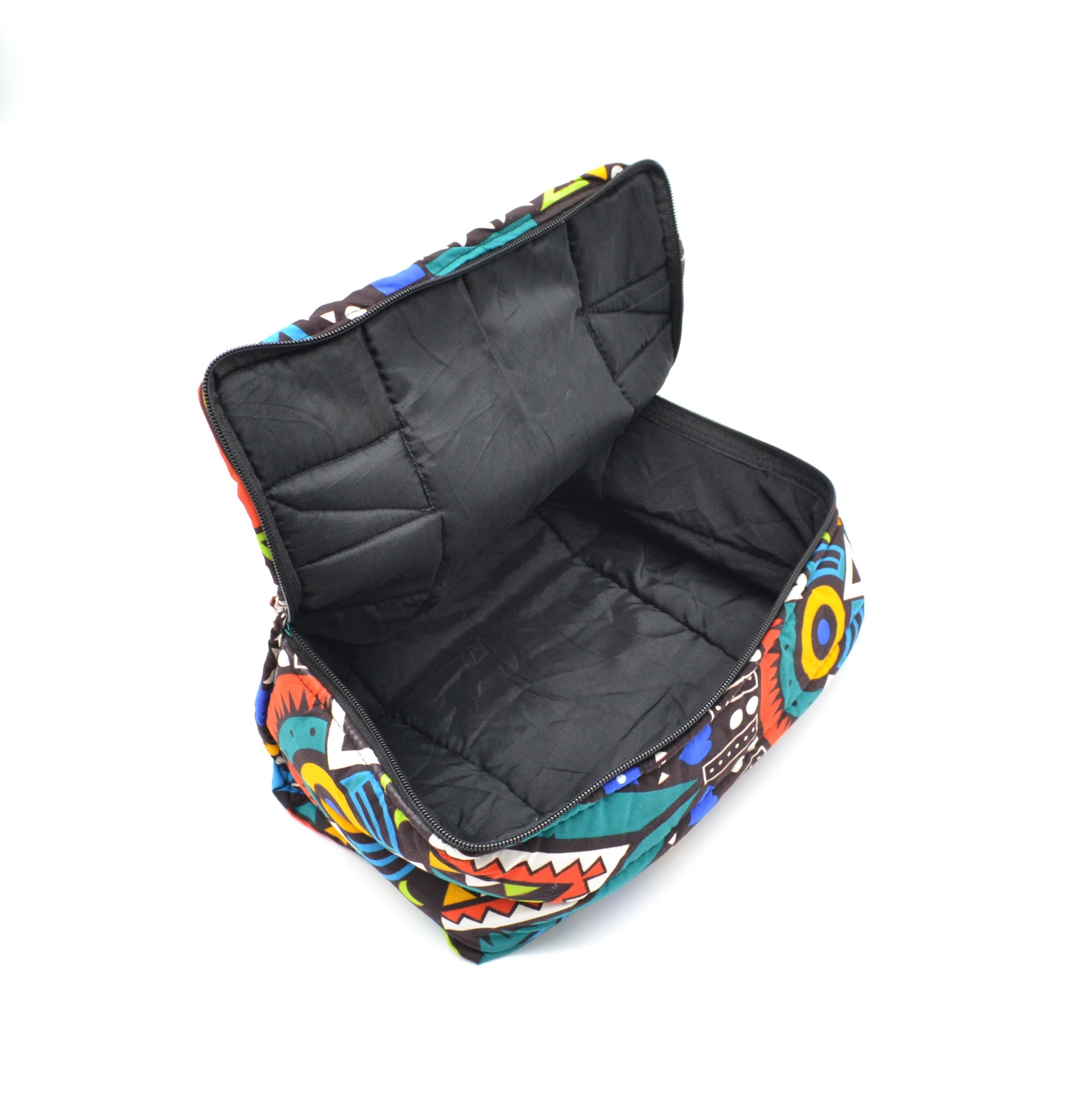 Trousse de toilette en tissu Wax