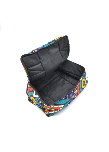 Trousse de toilette en tissu Wax