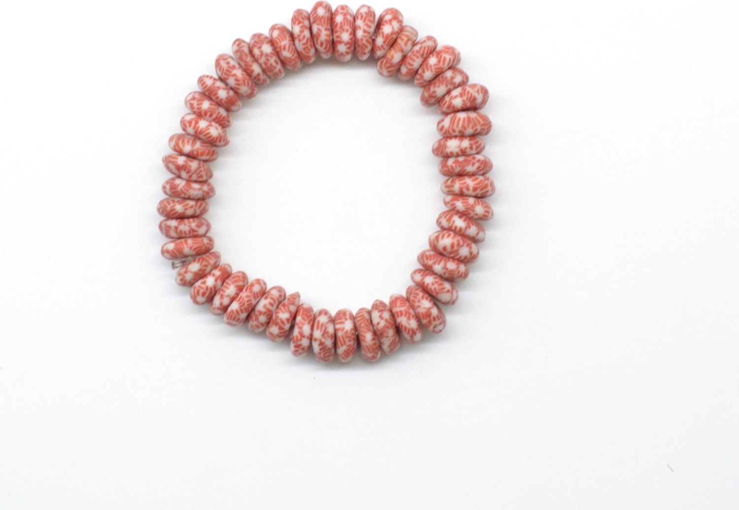 Bracelet ethnique en terre cuite