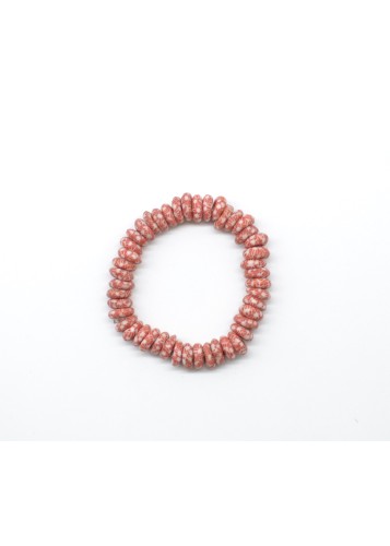 Bracelet ethnique en terre cuite