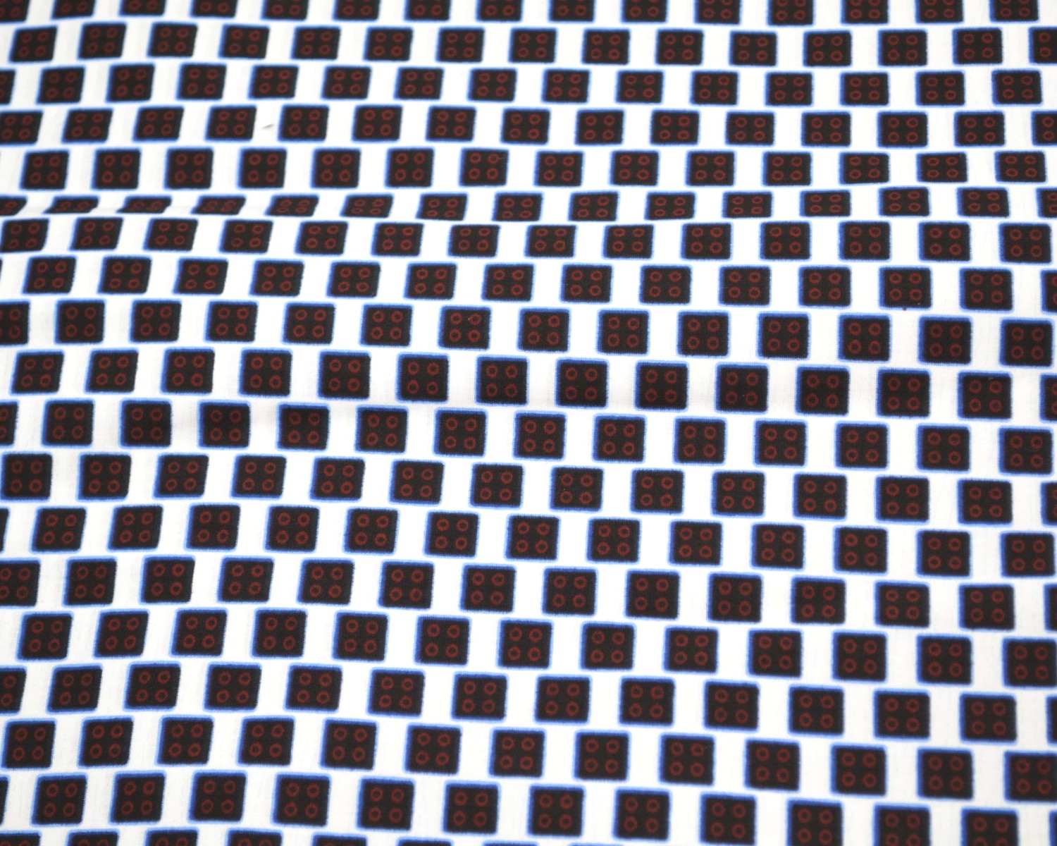 Tissu Wax carreaux vendu au Mètre - PREMIUM