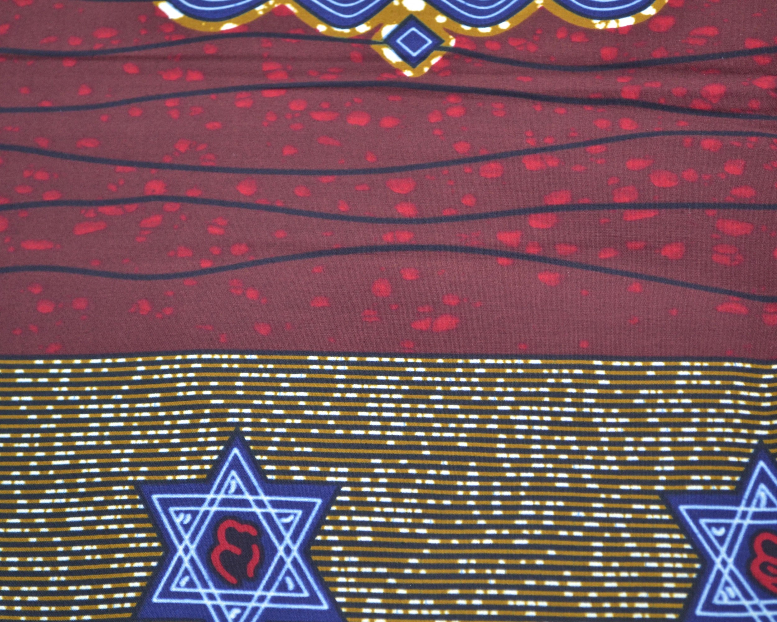 Tissu Wax 100% coton de qualité au Mètre - PREMIUM