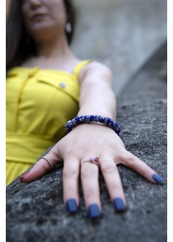 Bracelet ethnique du Togo en terre cuite