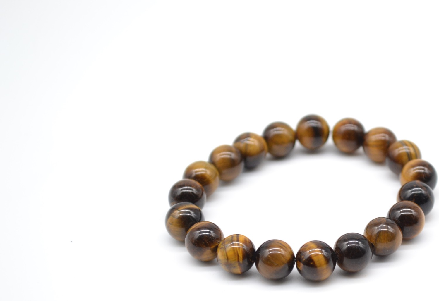 Bracelet en pierres Œil du Tigre