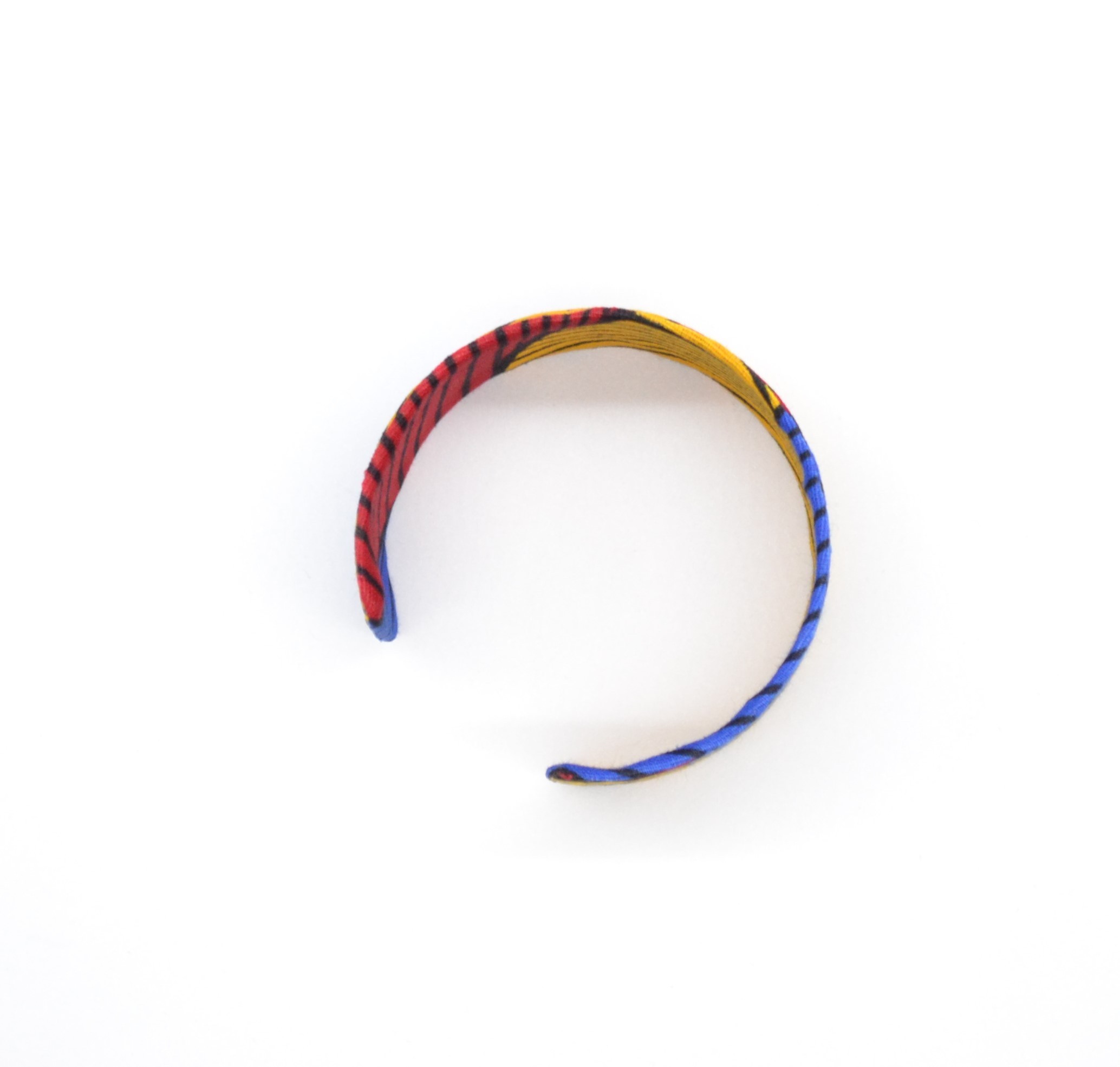 Bracelet manchette multicolore