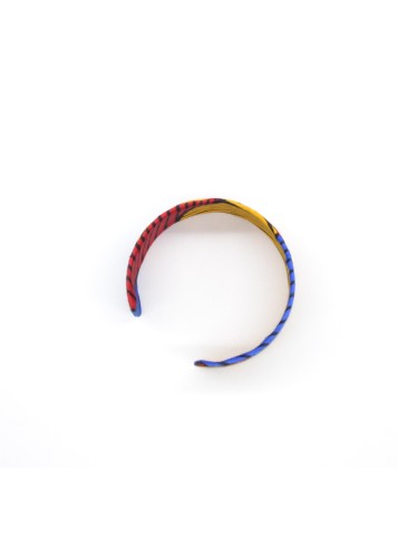 Bracelet manchette multicolore