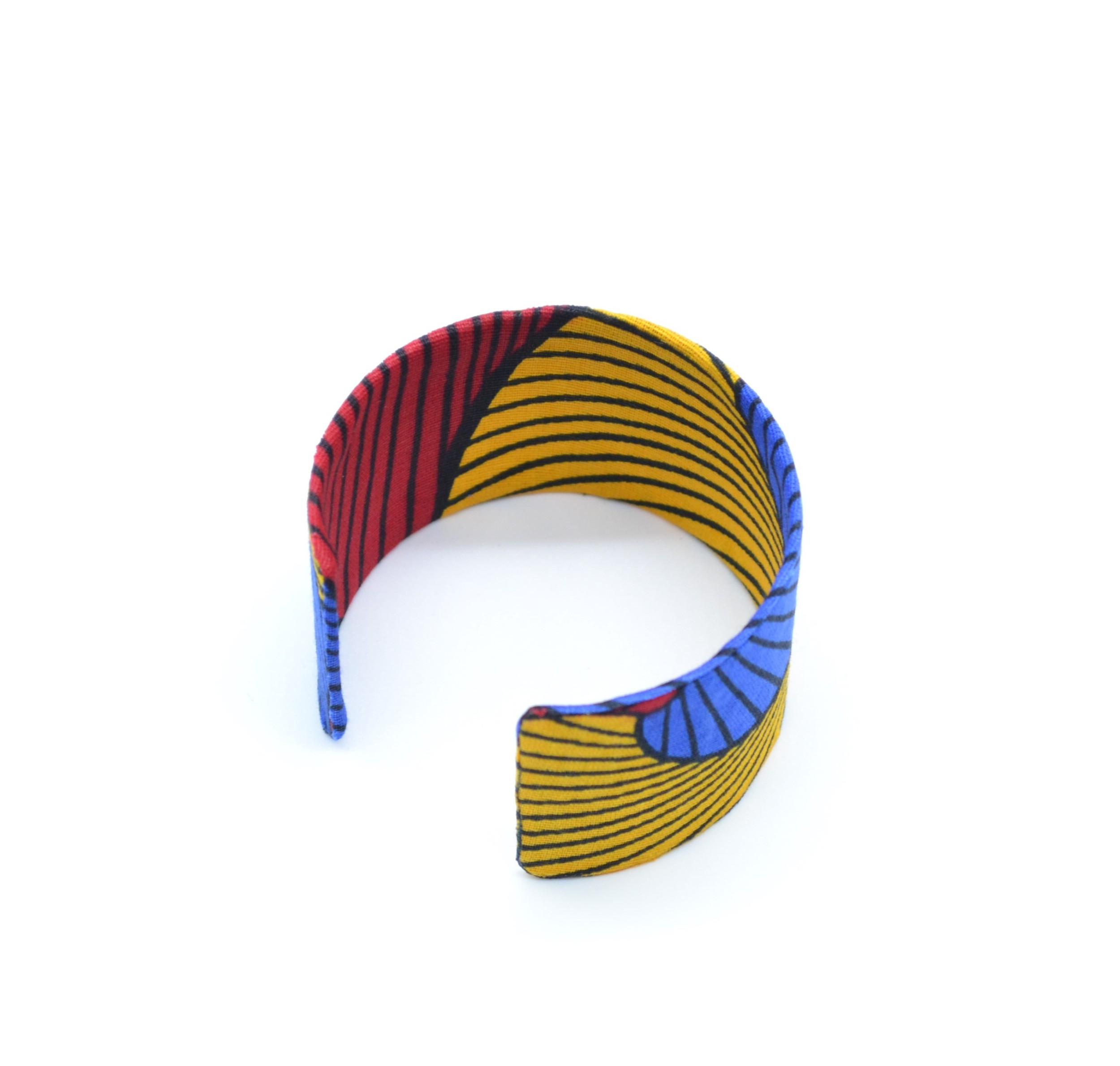 Bracelet manchette multicolore