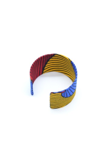 Bracelet manchette multicolore