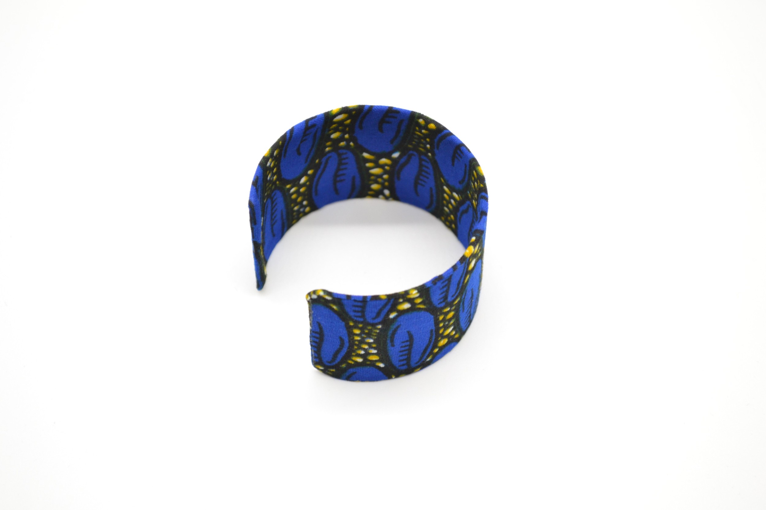 Bracelet manchette en wax original