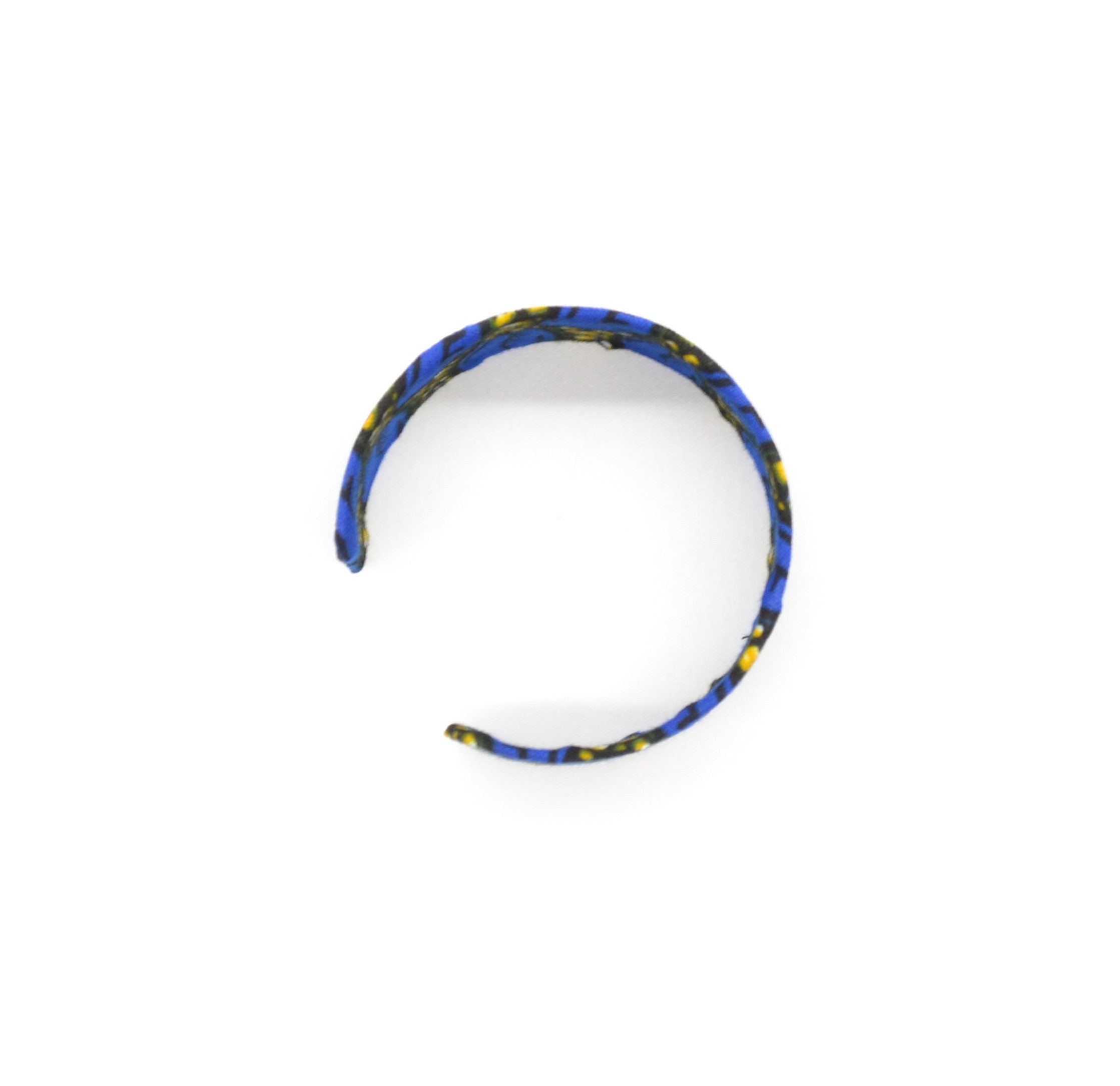 Bracelet manchette en wax original