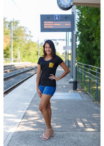 T-shirt femme customisé tissu wax