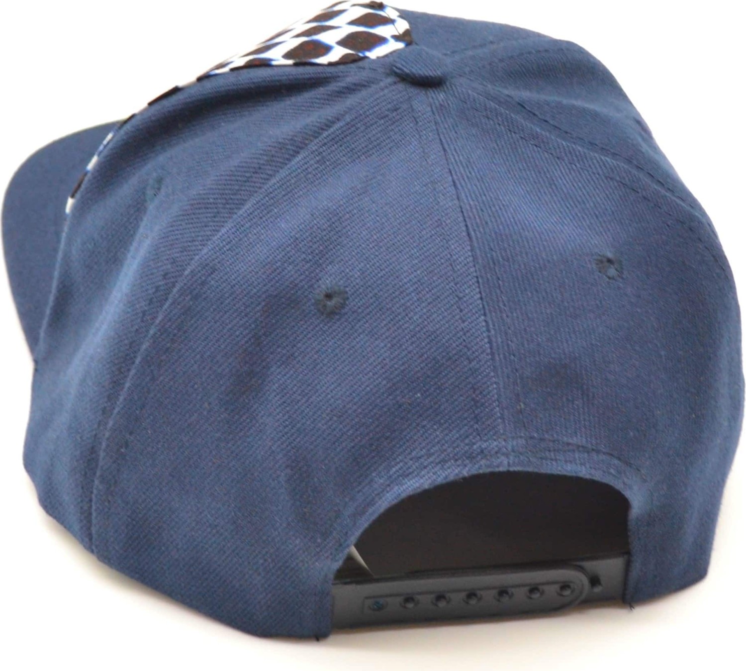 Casquette customisée avec tissu wax