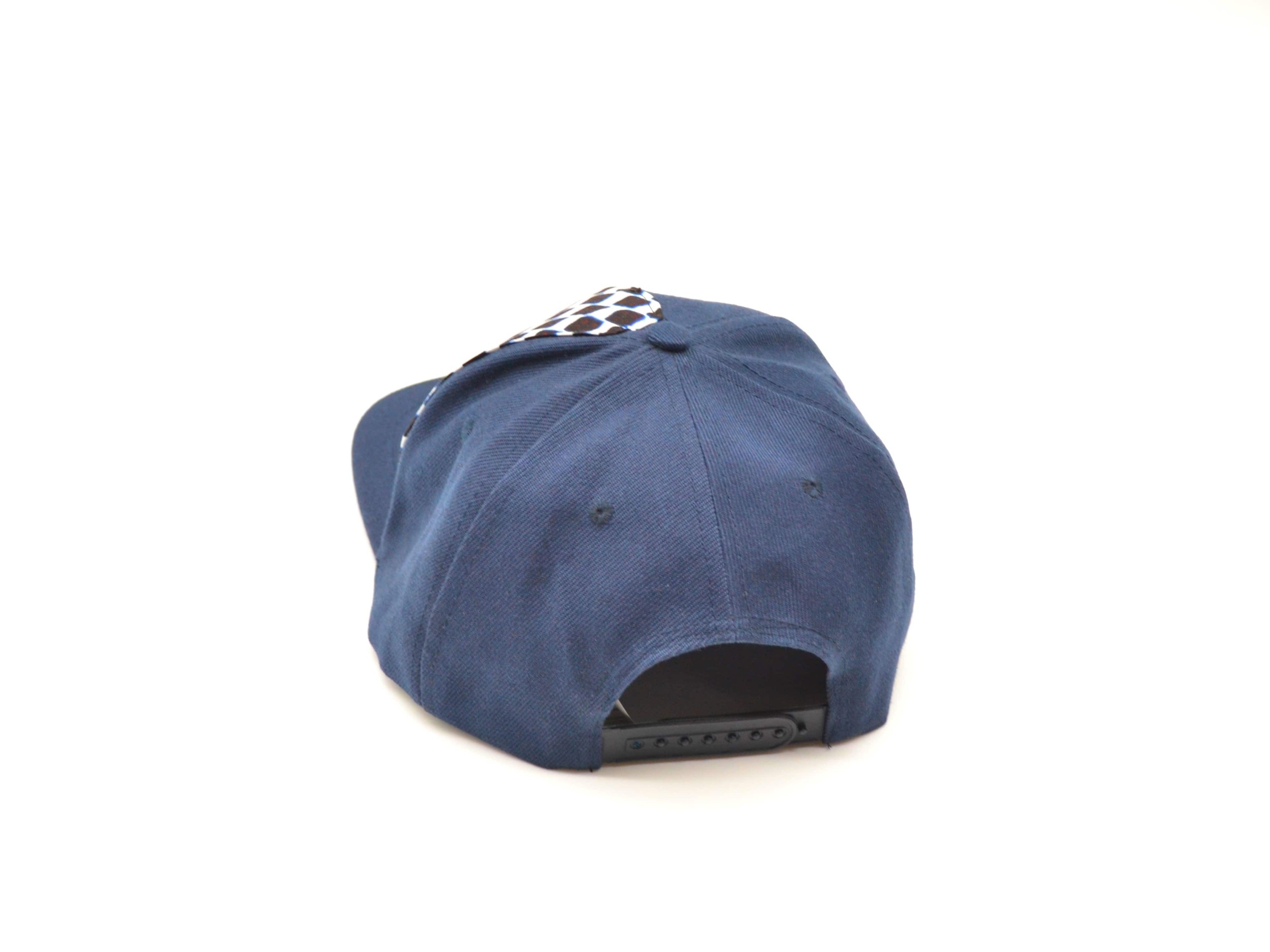 Casquette customisée avec tissu wax