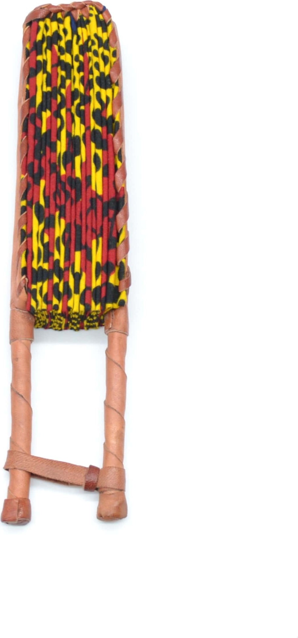 Eventail africain en tissu wax Eventail africain en tissu wax