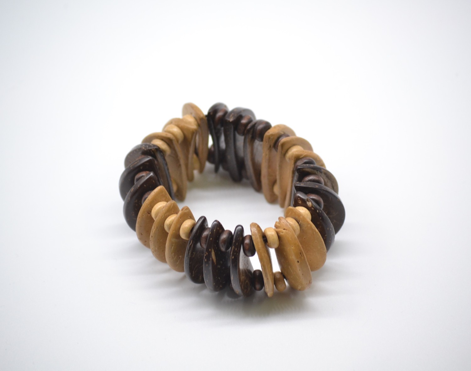 Bracelet en noix de coco
