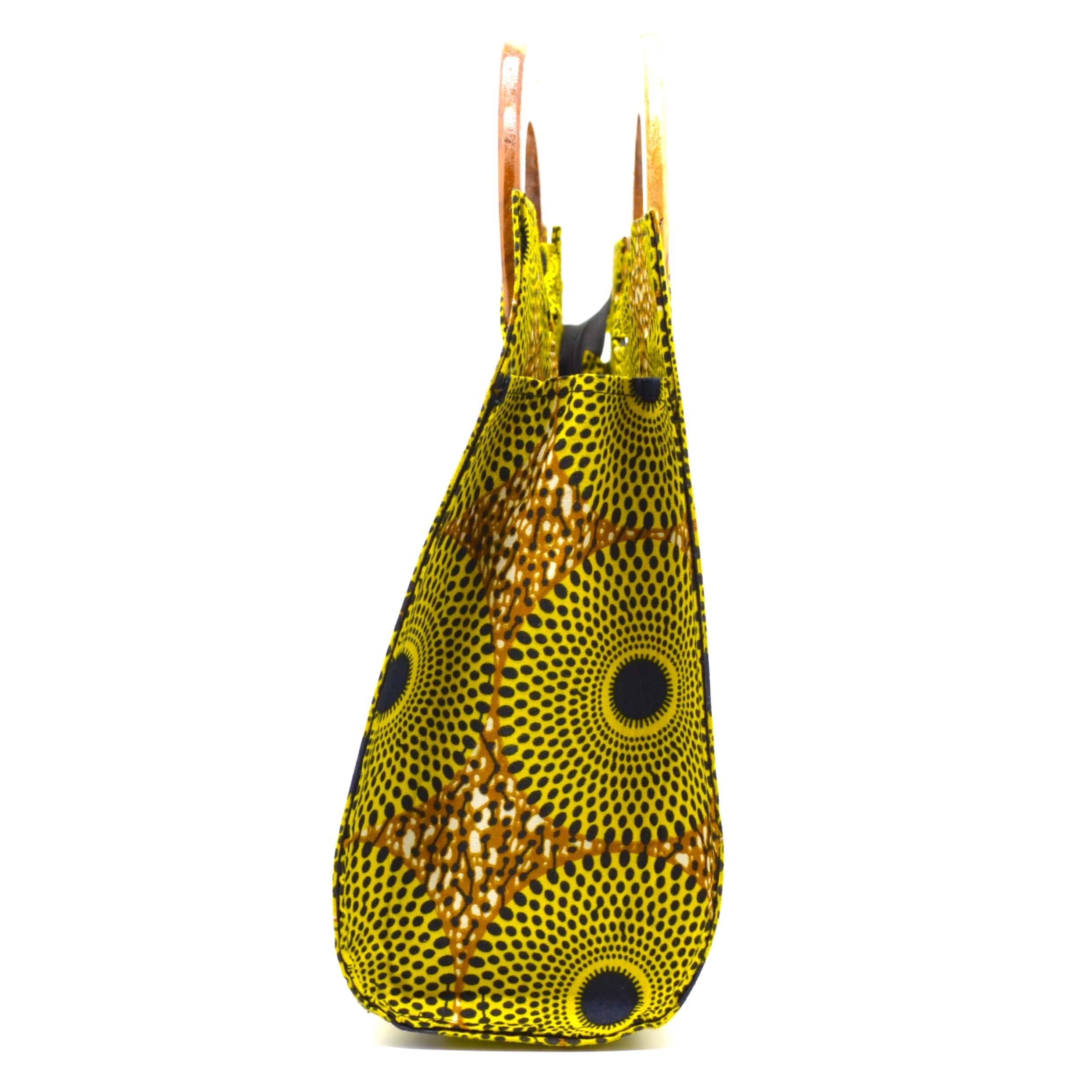 Sac à main artisanal en wax