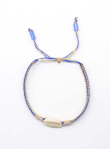 Bracelet réglable surmonté de Cauris