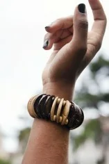 Bracelet en noix de coco