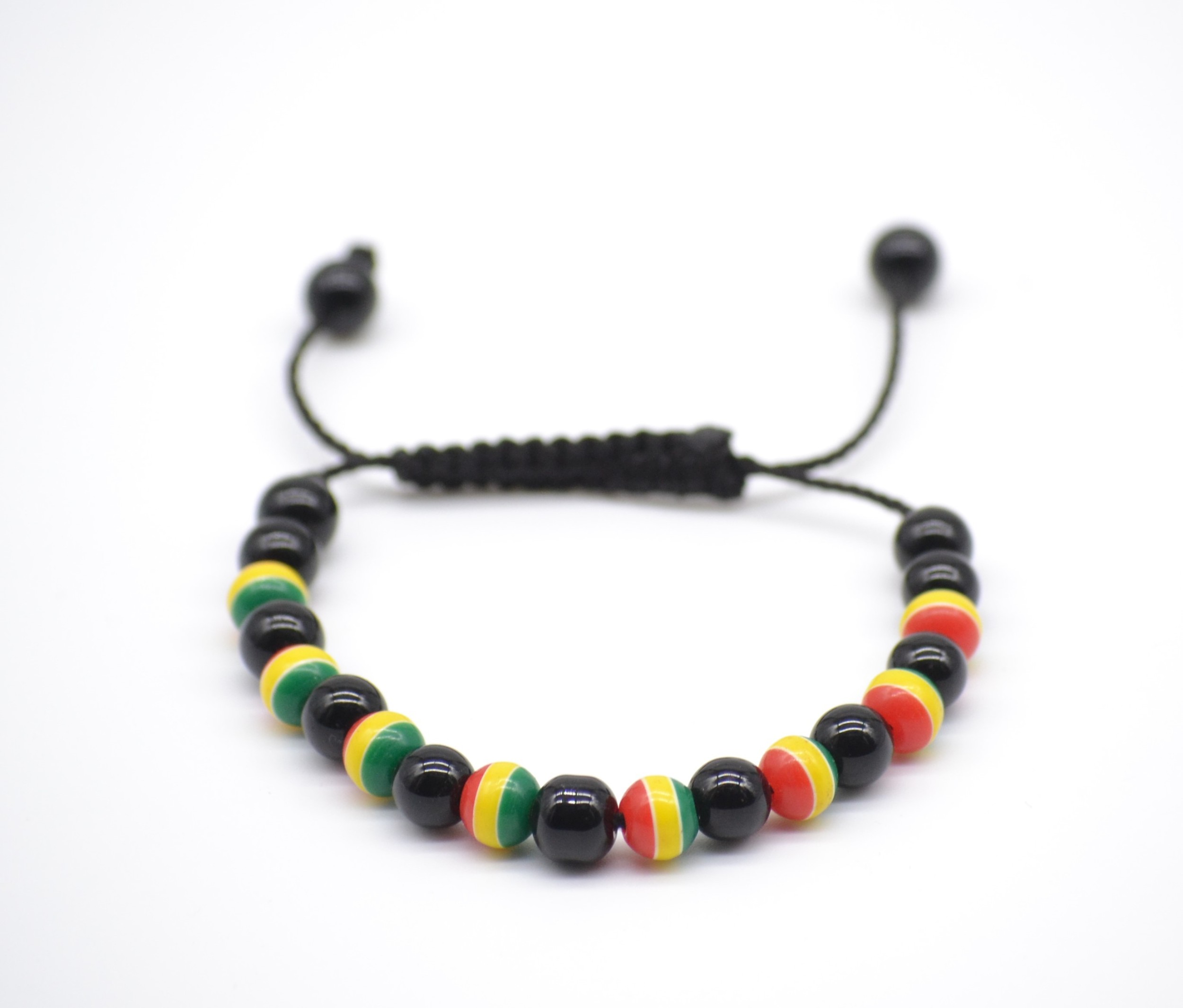 Bracelet ethnique multicolore et réglable