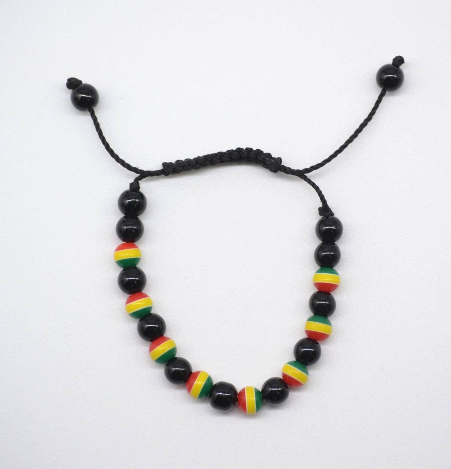 Bracelet ethnique multicolore et réglable