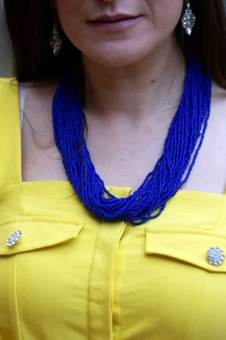 Collier de perles torsadés pour femme Collier de perles torsadés pour femme
