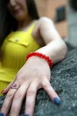 Bracelet perles de jade