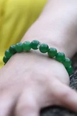 Bracelet perles de jade