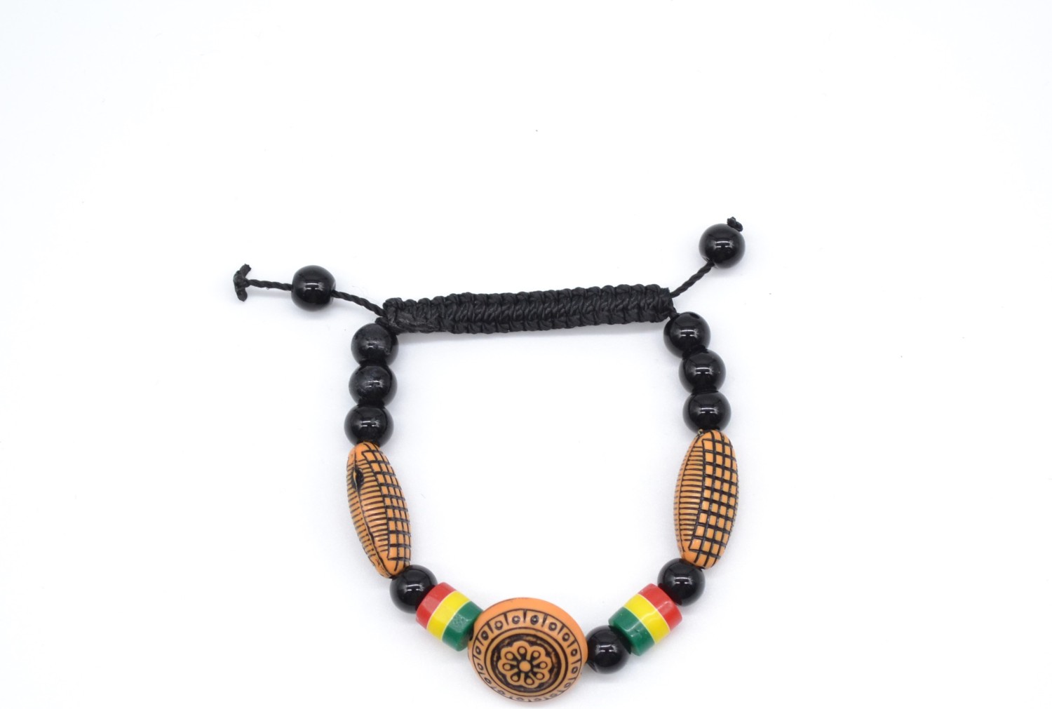 Bracelet ethnique multicolore et unisexe