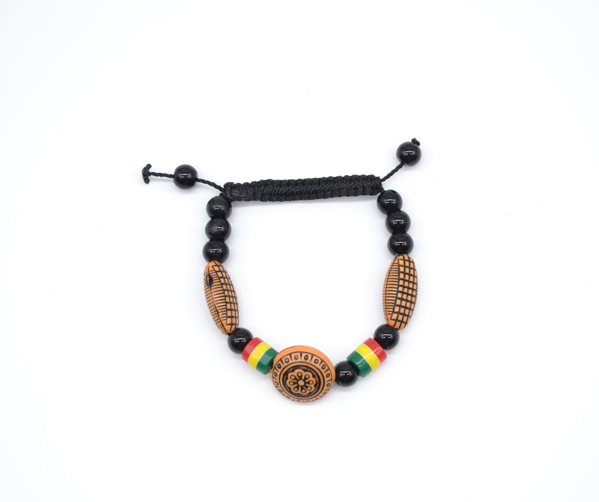 Bracelet ethnique multicolore et unisexe