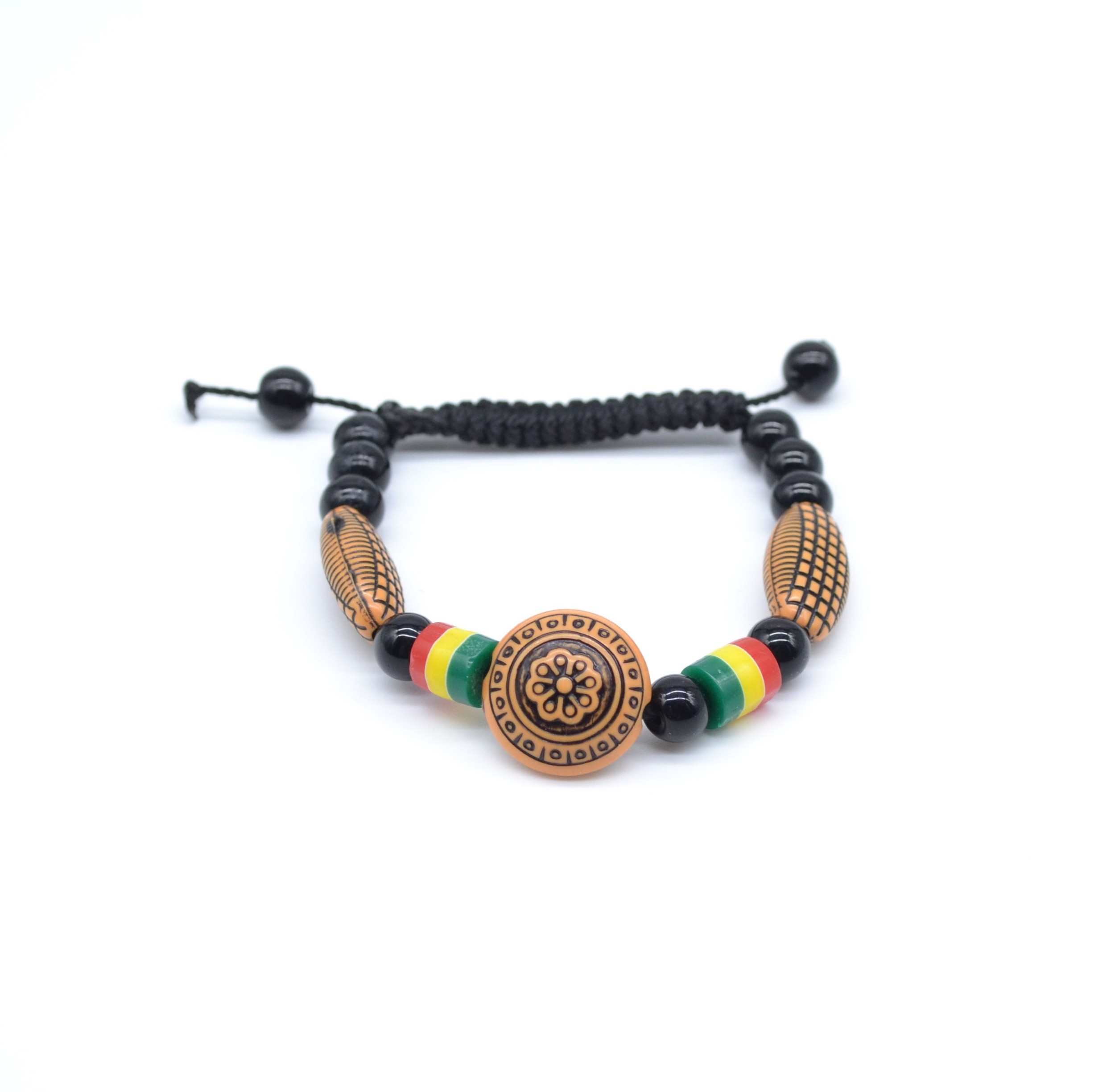 Bracelet ethnique multicolore et unisexe