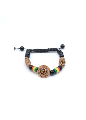Bracelet ethnique multicolore et unisexe