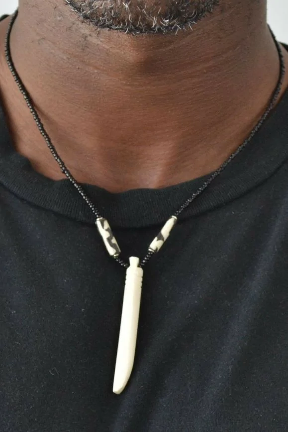 Collier ethnique pour homme