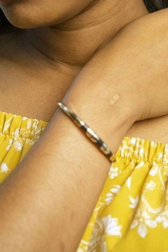 Bracelet jonc en laiton