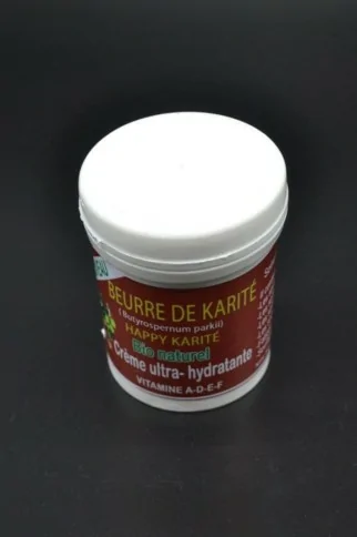 Beurre de Karité Biologique du Togo en pot de 400 grammes