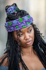 Bandeau en Wax ajustable (structure fil de fer)