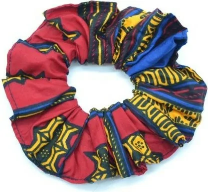 Chouchou en tissu Wax