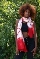 Echarpe / Foulard en coton fait main