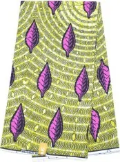 Tissu imprimé Wax de qualité vendu au Mètre - PREMIUM