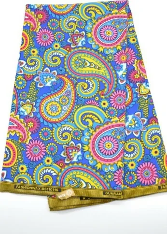 Tissu wax coloré vendu au Mètre - STANDARD