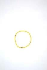 Bracelet de perles jaunes