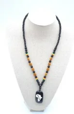Collier ethnique pendentif Afrique