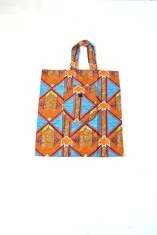 Tote Bag de grande taille en tissu Wax