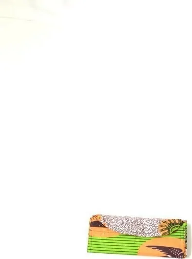 Tote Bag en tissu wax 100% coton vert