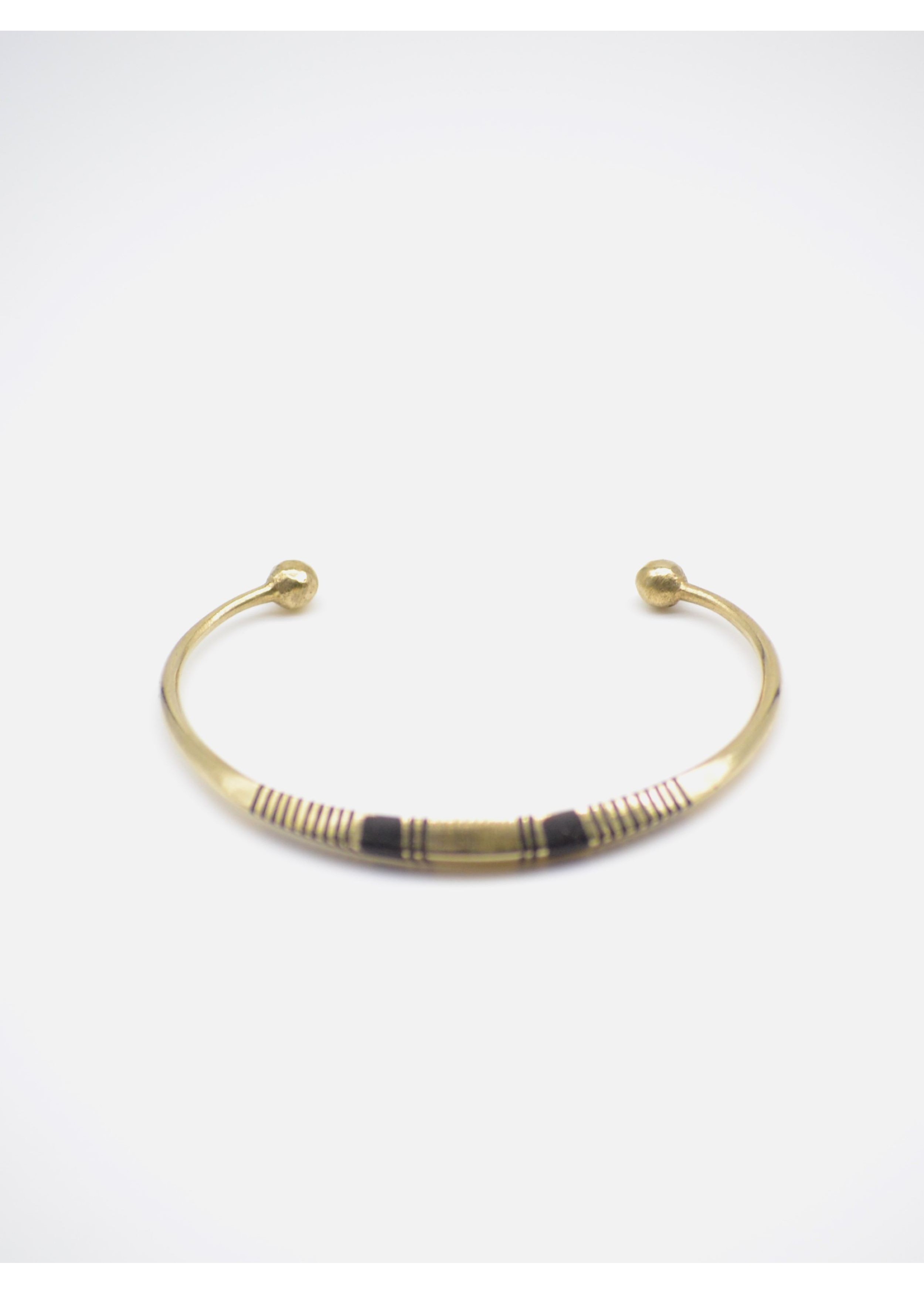 Bracelet jonc en laiton