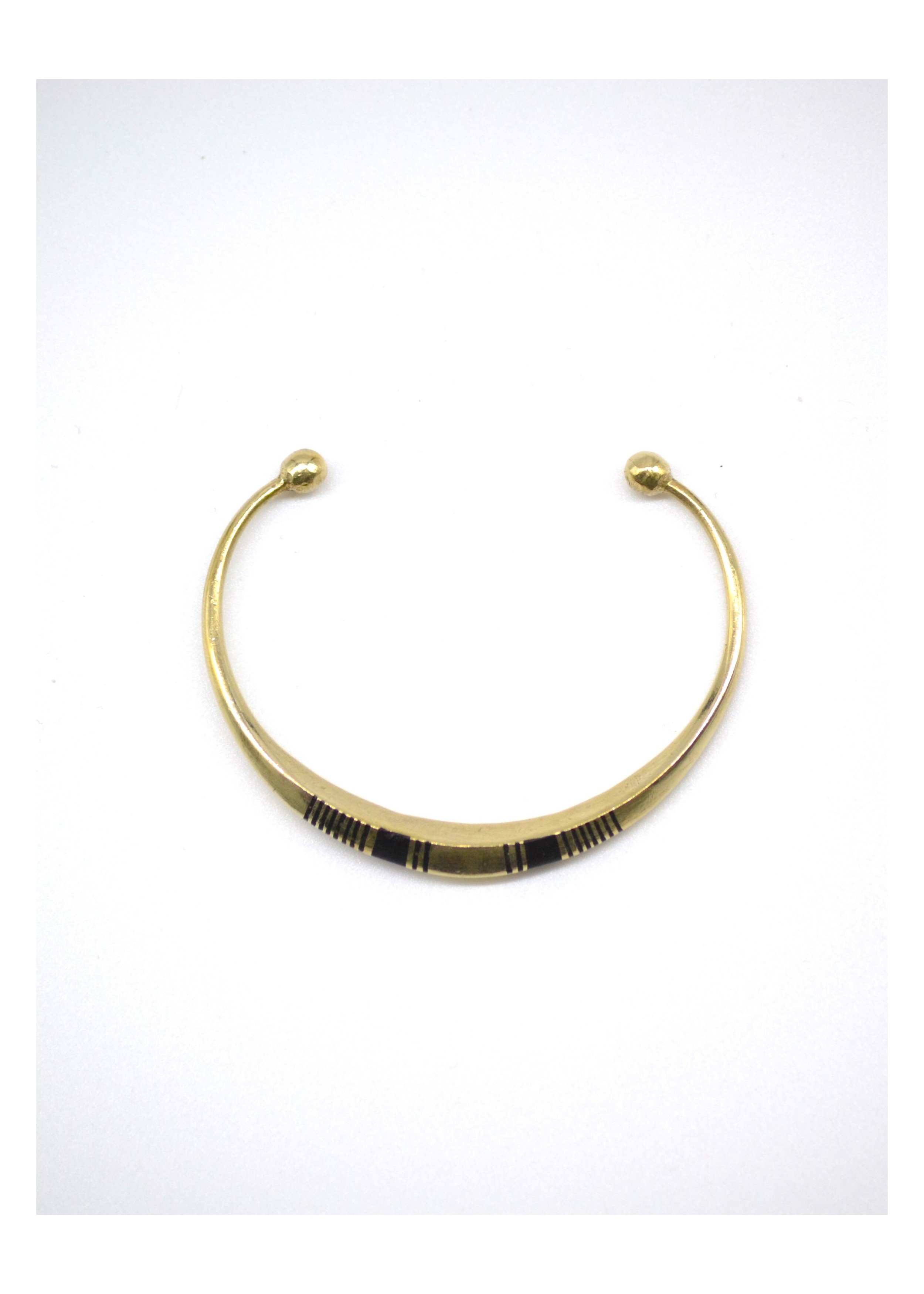 Bracelet jonc en laiton